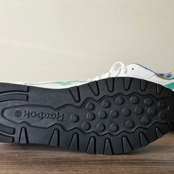 Reebok Classic Unisex Unity Sneakers Men Size 12.5 White/ Teal NWT - Picture 7 of 8